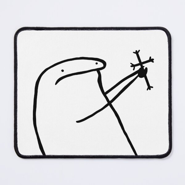 Item preview, Cross Stickthing Meme designed and sold by Greyghostsco.