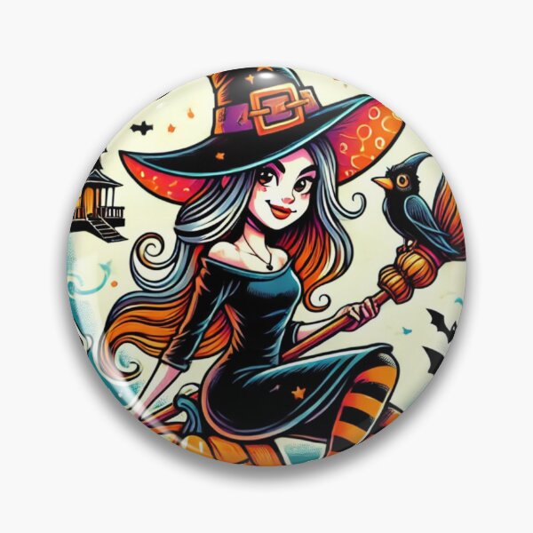 Item preview, Classic Halloween Witch: Spooky and Fun Design designed and sold by AdisKucius.