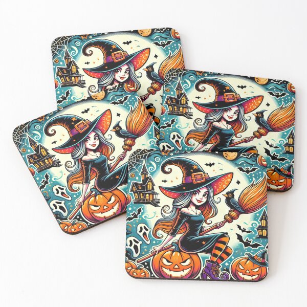 Item preview, Classic Halloween Witch: Spooky and Fun Design designed and sold by AdisKucius.