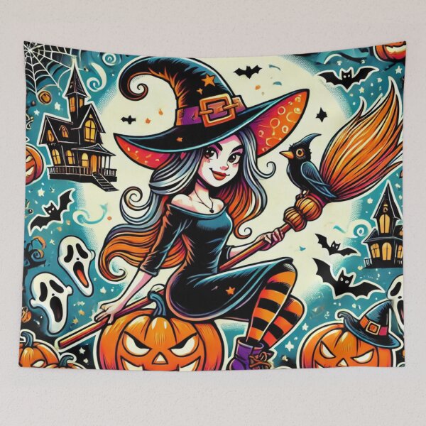 Item preview, Classic Halloween Witch: Spooky and Fun Design designed and sold by AdisKucius.