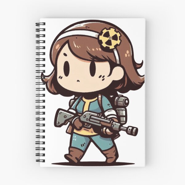 Item preview, Chibi: Fallout Wanderer designed and sold by EmberlyDawn.