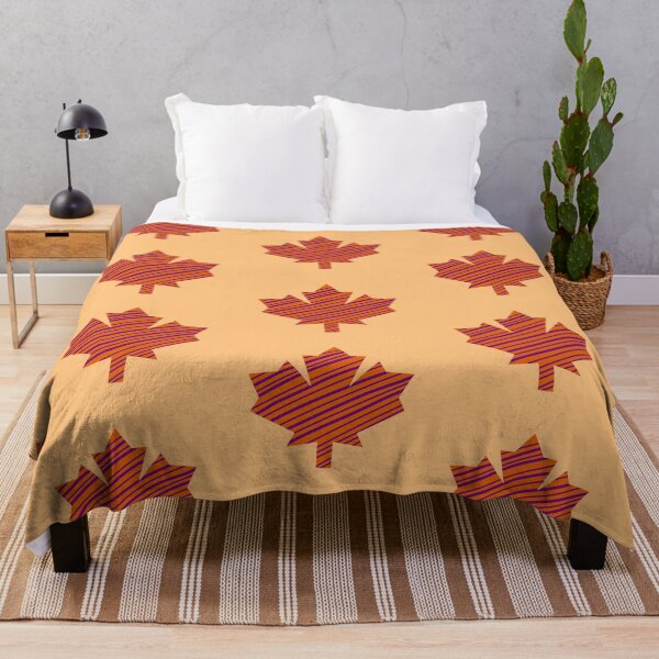Item preview, Aesthetic orange spring patterned leaf designed and sold by Musky-creatives.