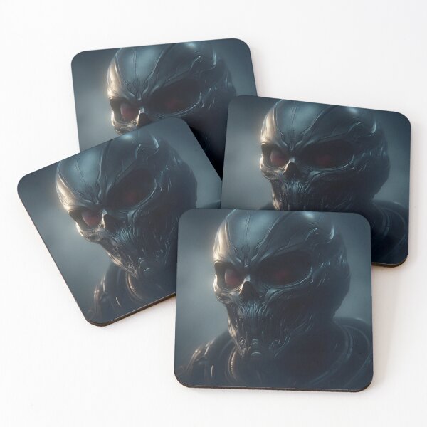 Item preview, Black Skull Soldier designed and sold by GalleryBrisArt.