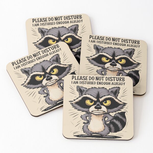 Item preview, PLEASE DO NOT DISTURB I AM DISTURBED ENOUGH ALREADY' designed and sold by khufra1.