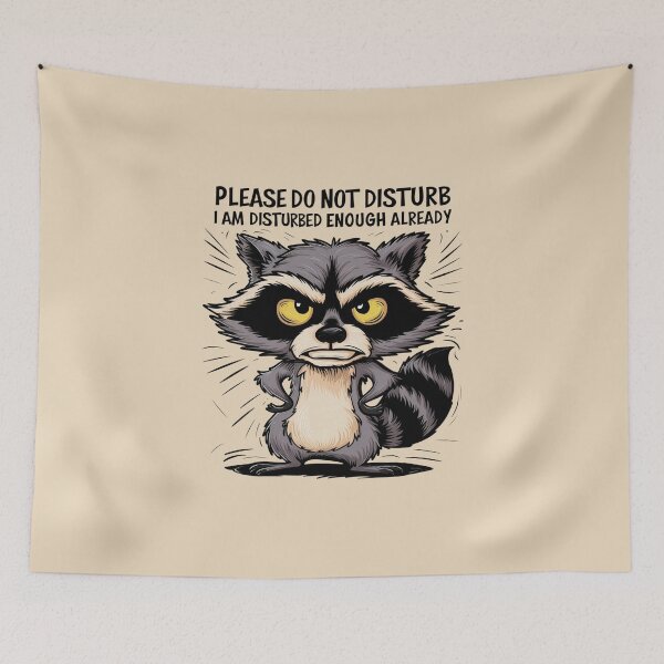 Item preview, PLEASE DO NOT DISTURB I AM DISTURBED ENOUGH ALREADY' designed and sold by khufra1.