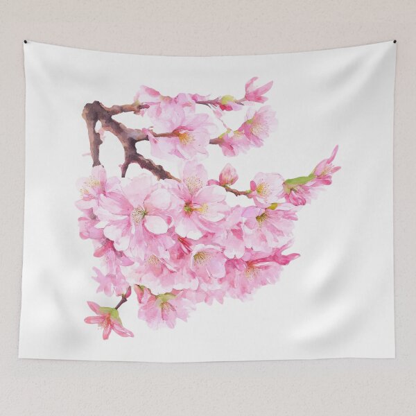 Item preview, Watercolor Sakura Floral designed and sold by SeamPix.