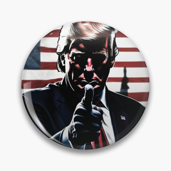 Item preview, Defiant Patriot: Trump Points Forward designed and sold by ZipperDragon88.