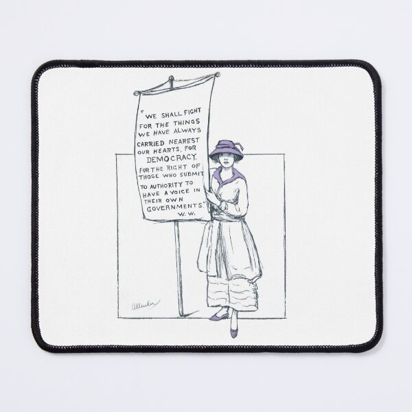 Item preview, Suffragette Illustration designed and sold by 19thAmendment.