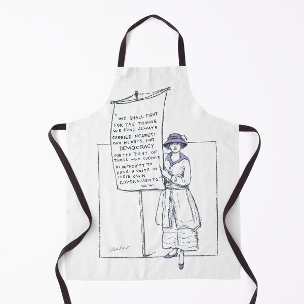 Item preview, Suffragette Illustration designed and sold by 19thAmendment.