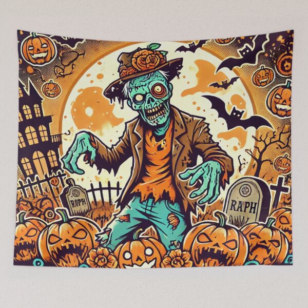 Item preview, Playful Zombie: Halloween-Themed Design designed and sold by AdisKucius.