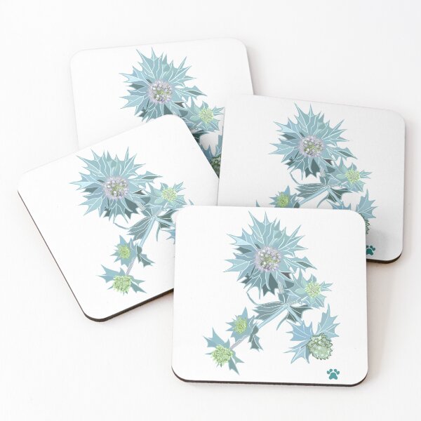 Item preview, Sea Holly green designed and sold by MinnietheCat.
