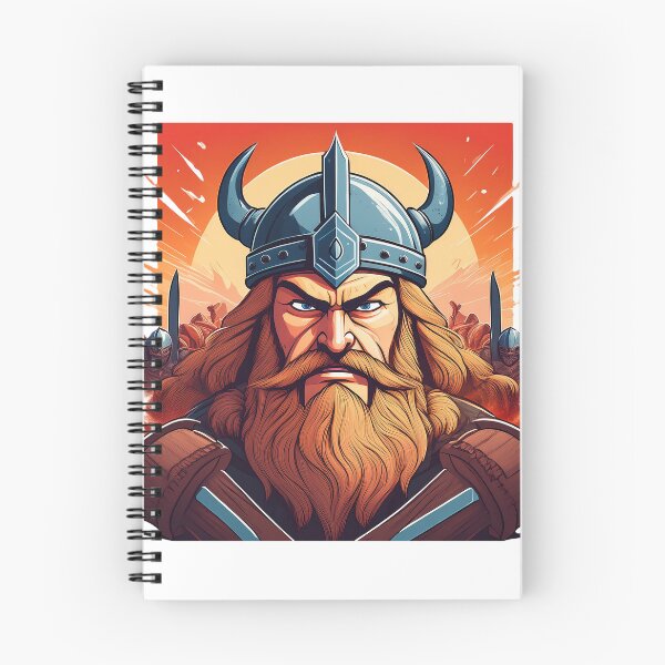 Item preview, An angry Viking on the battlefield designed and sold by Kubito.
