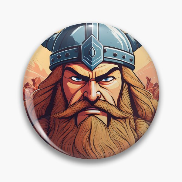 Item preview, An angry Viking on the battlefield designed and sold by Kubito.