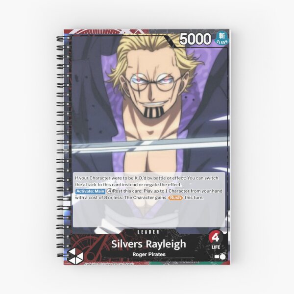 Item preview, Silvers Rayleigh (Leader)  designed and sold by Black Saiyan Magician's Merchandise.