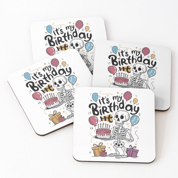 Item preview, Kids It's My Birthday Party Halloween Skeleton Birthday Toddler designed and sold by SztylishDesigns.