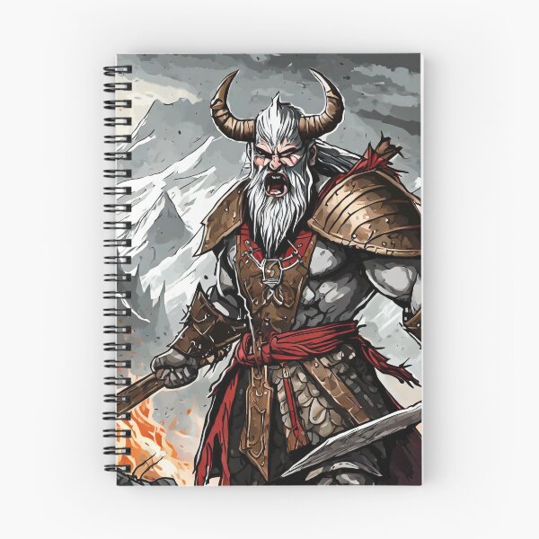 Item preview, An angry Viking on the battlefield designed and sold by Kubito.