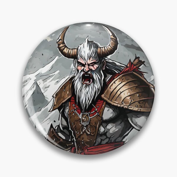 Item preview, An angry Viking on the battlefield designed and sold by Kubito.