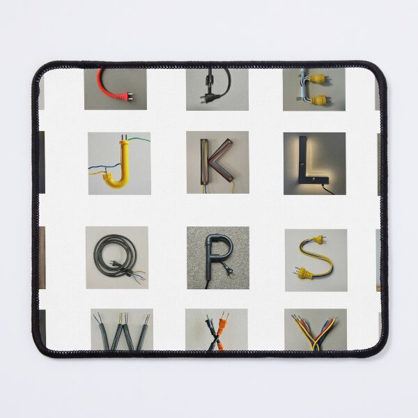 Item preview, Electrical Alphabet Sticker designed and sold by brszkn.