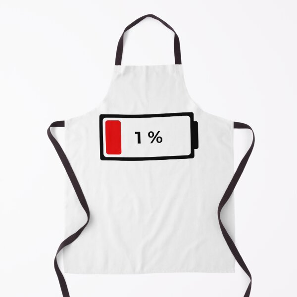 Item preview, 1% Battery - Low battery designed and sold by PanyaCreative.