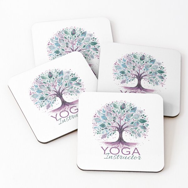 Item preview, Instructor de Yoga Profesor Árbol de la Vida designed and sold by heartsake.