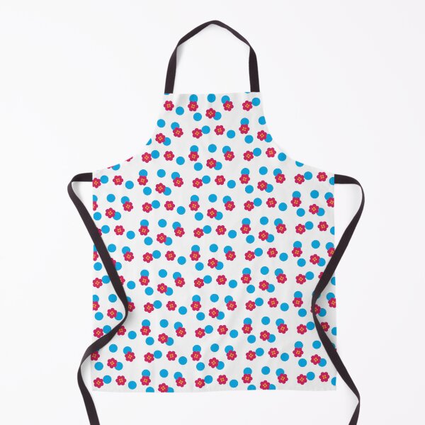 Item preview, Flower And Blue Dots designed and sold by BarelyDevi.