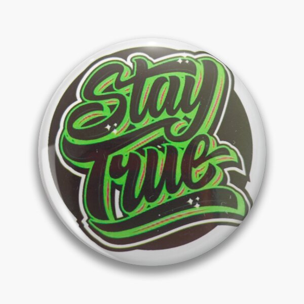 Item preview, Stay True, Good Vibes, Sticker Motivation designed and sold by easteuromaps.