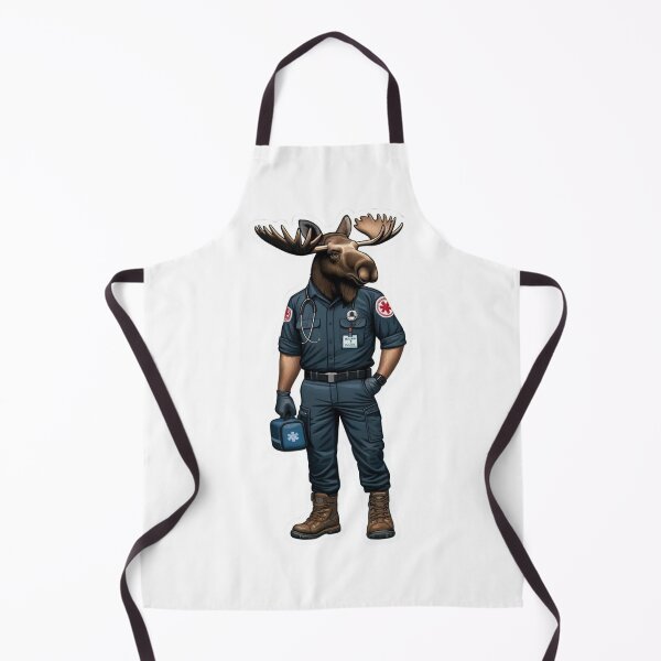 Item preview, Bull Moose as a rugged Paramedic designed and sold by BrinaandPops.