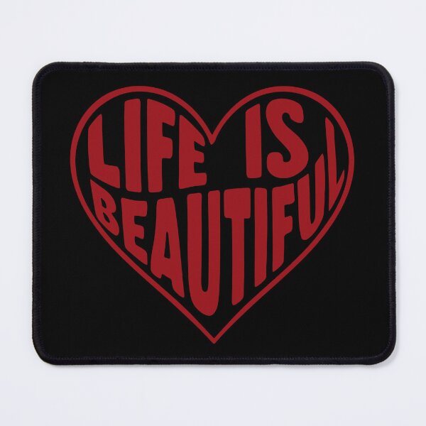 Item preview, Life is beautiful. designed and sold by MyHappyArtShop.