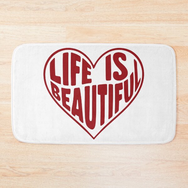 Item preview, Life is beautiful. designed and sold by MyHappyArtShop.