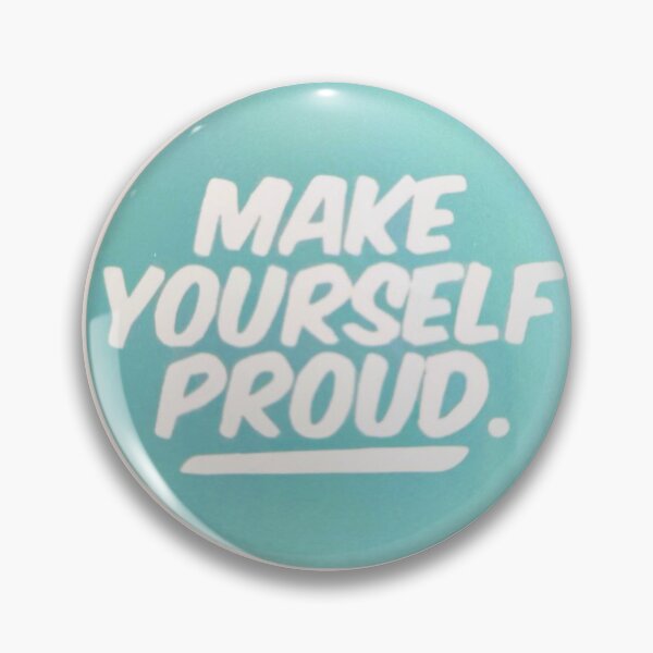 Item preview, Make Yourself Proud, Good Vibes, Sticker Motivation designed and sold by easteuromaps.