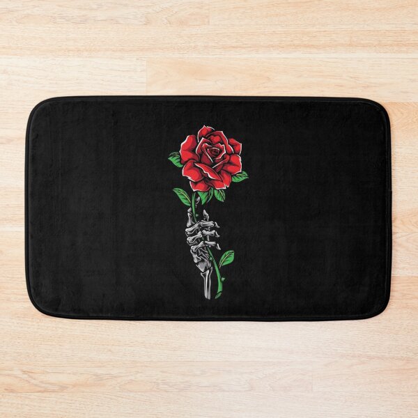 Item preview, Skeleton Rose (black) designed and sold by DreamPrintPro.