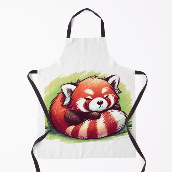Item preview, Cute Red Panda Sleeping designed and sold by svarupa.