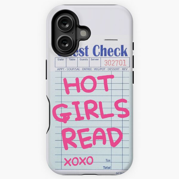 Artikel-Vorschau von hot girls read guest check blue and pink , designt und verkauft von catdiasart.