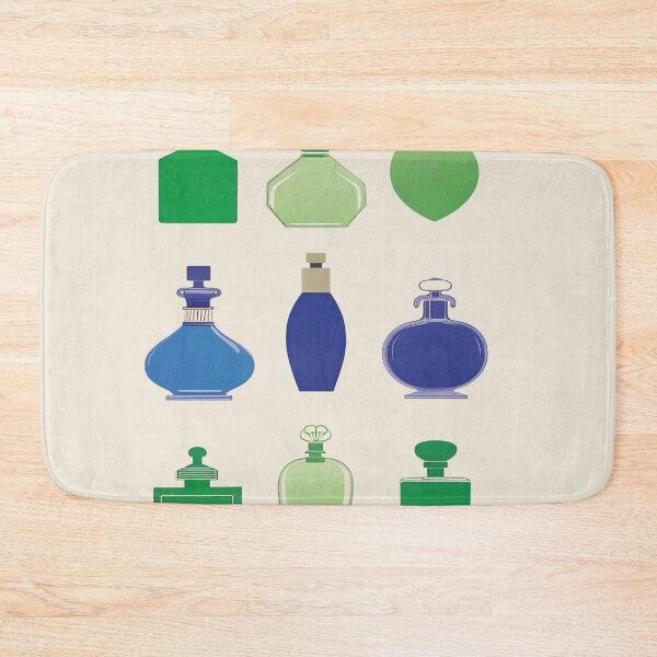 Item preview, Vintage Perfume Bottles - Simple Woodblock Print Vintage Inspired designed and sold by bearslover.