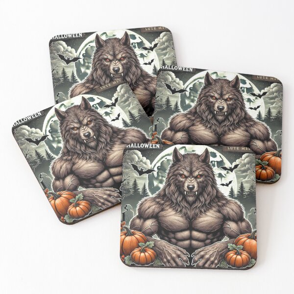 Item preview, Playful Werewolf: Halloween-Themed Design designed and sold by AdisKucius.