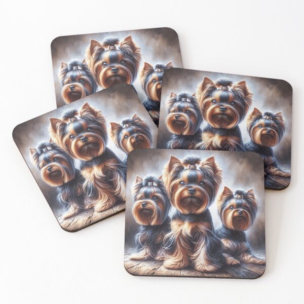 Item preview, Yorkshire Terriers Yorkes designed and sold by Wags & Tails.