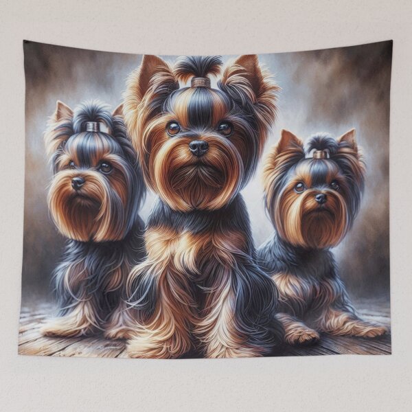 Item preview, Yorkshire Terriers Yorkes designed and sold by Wags & Tails.