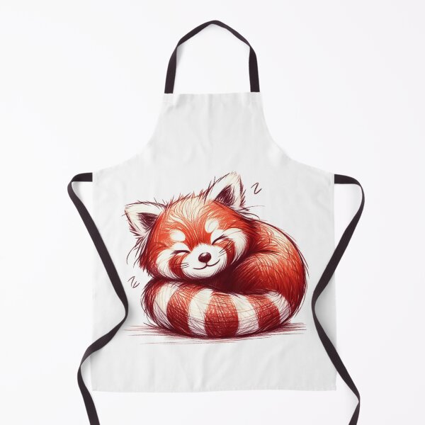 Item preview, Cute Red Panda Sleeping designed and sold by svarupa.
