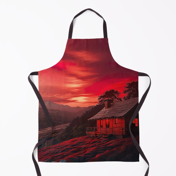 Item preview, Landscape in red designed and sold by PixelParadies.
