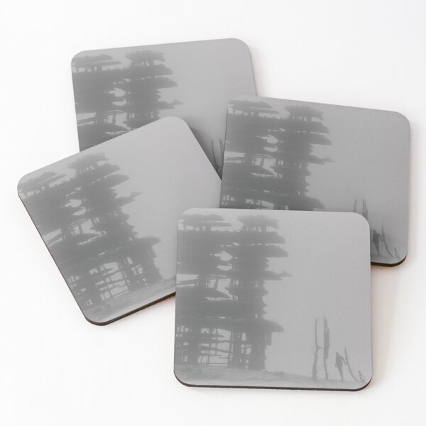 Item preview, foggy dystopia designed and sold by PricklyPeanut.