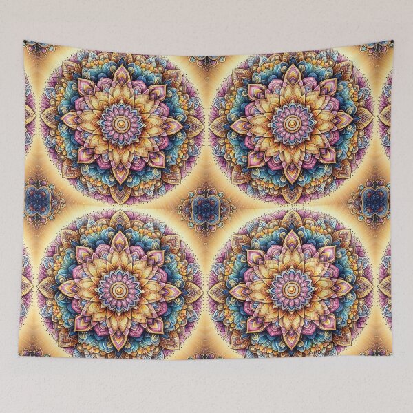 Item preview, Radiant Symmetry: A Kaleidoscopic Mandala designed and sold by yepshen.