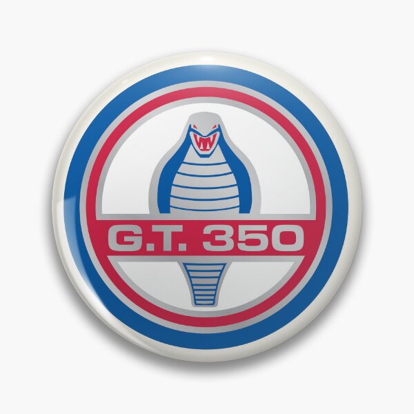 Item preview, Shelby GT 350 Mustang emblem (small print) designed and sold by retropetrol.