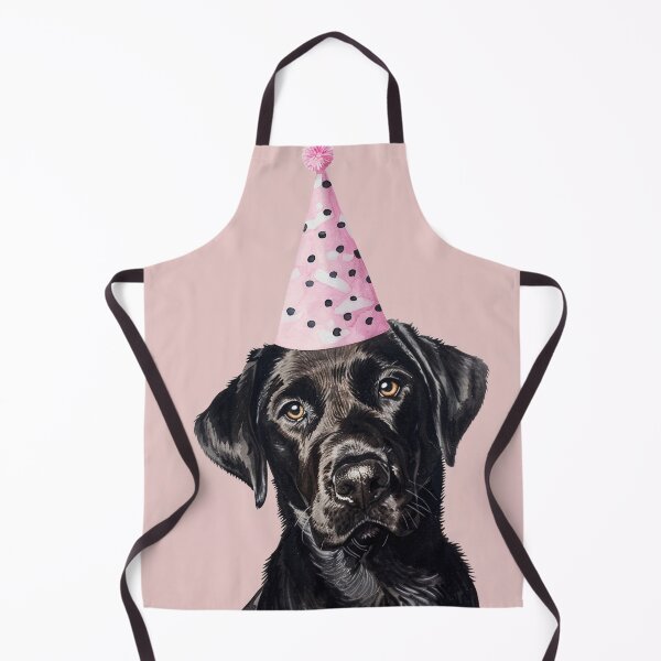 Artikelvorschau, Party Labrador, Partyhund, Partytier Grußkarte entworfen und verkauft von OliveBloon.