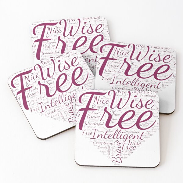 Item preview, Be Free, Be Wise - Inspiring Word Cloud designed and sold by FugitiveLJ27.