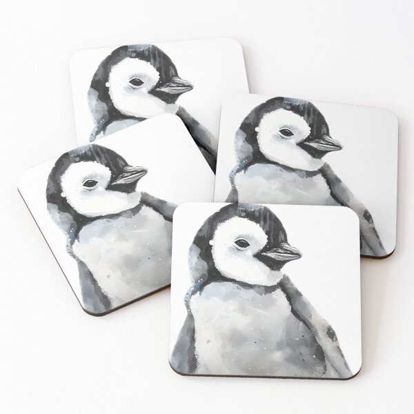Item preview, Watercolor style penguin designed and sold by Fiorisse.