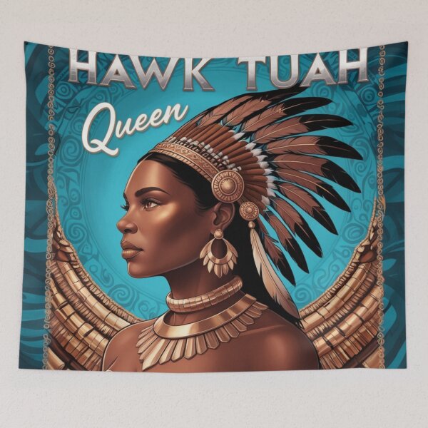 Item preview, 002 Hawk Tuah Queen designed and sold by Alexis Art Collection.