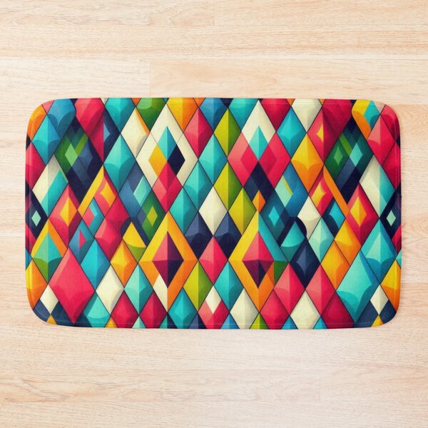 Item preview, Vibrant Harlequin Pattern: A Timeless and Playful Fabric Design designed and sold by Rui Fernandes.