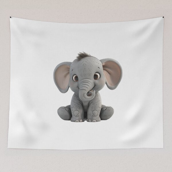 Item preview, Cute elephant designed and sold by DastonAkramov.