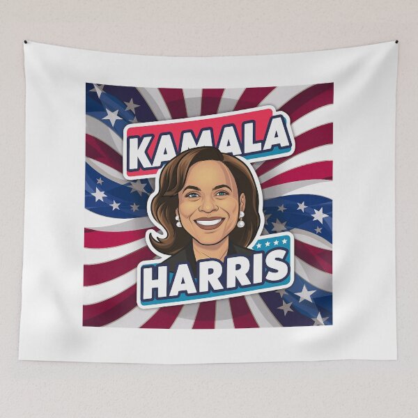 Item preview, Kamala Harris 2024 designed and sold by RedCircleArt.