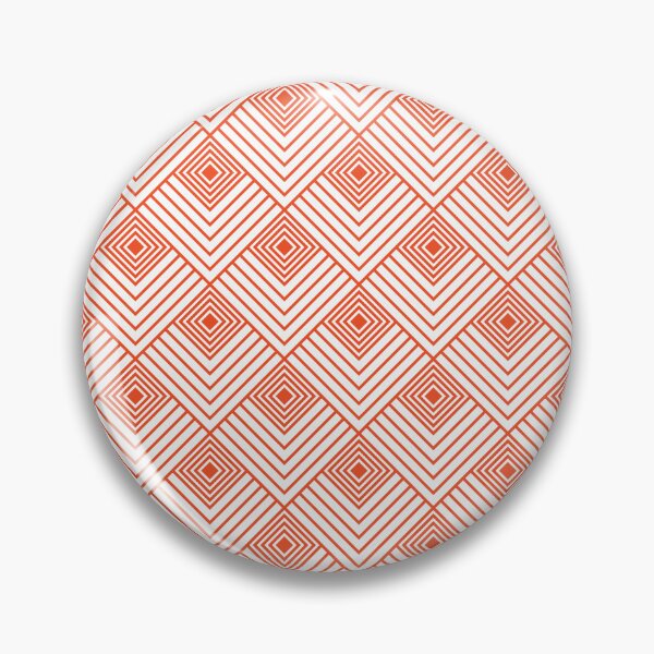 Aperçu de l'œuvre Oeuvre de motif de carreaux carrés orange - Conception graphique créée et vendue par PrintChics.